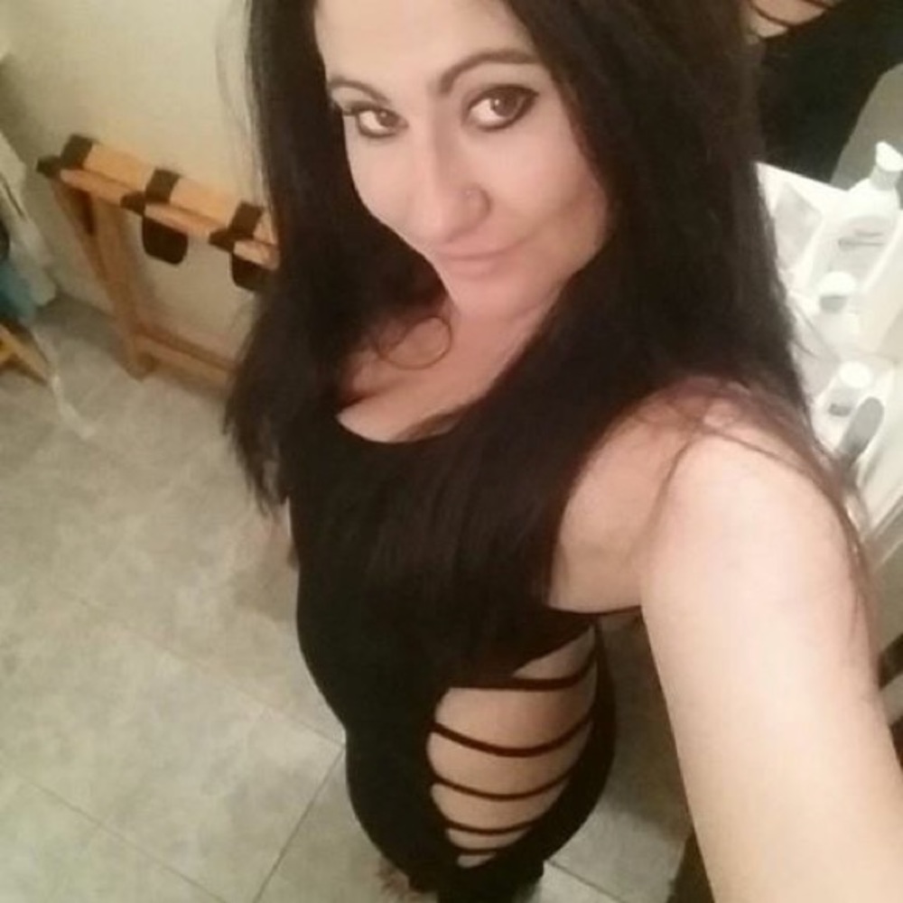 Sexy long black dress !